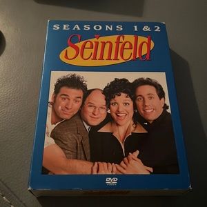 NEW SEINFELD SEASON 1 and 2 DVD SET